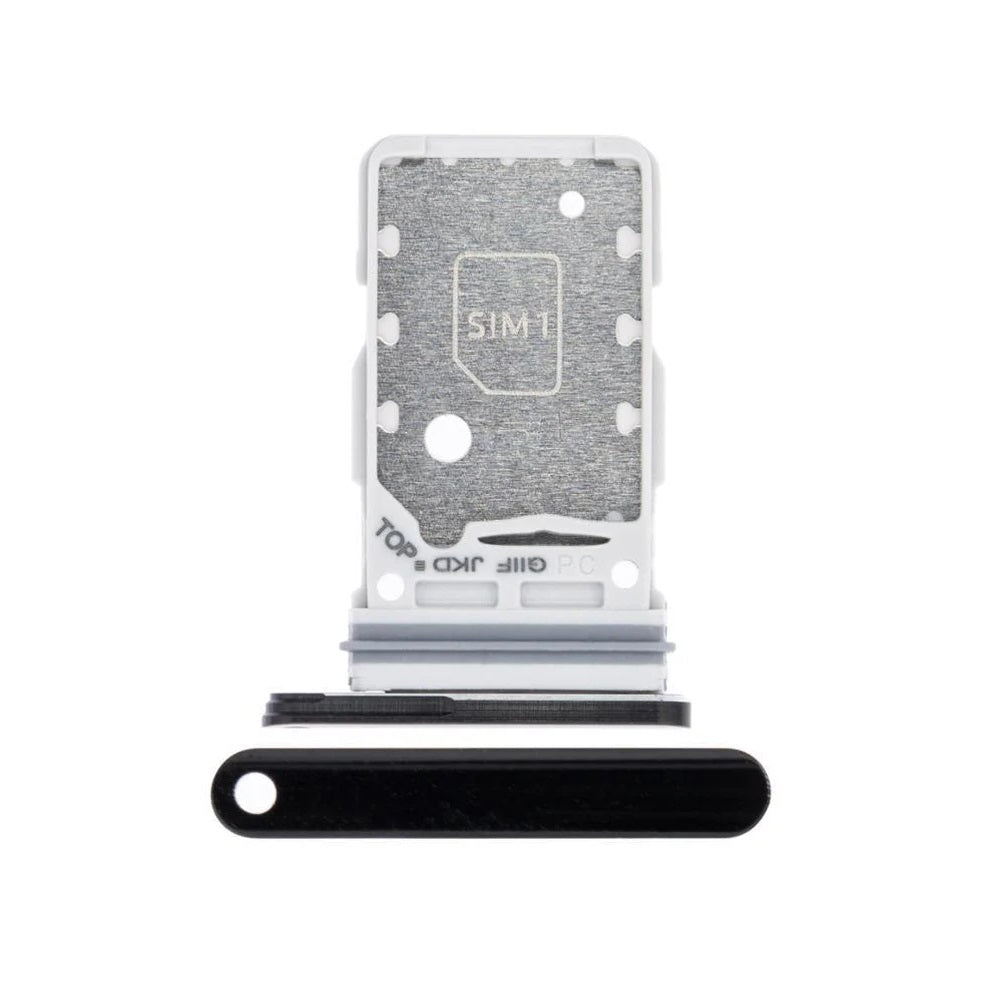For Samsung Galaxy S21 Ultra Replacement Dual Sim Card Tray (Phantom Black) E-Tech61