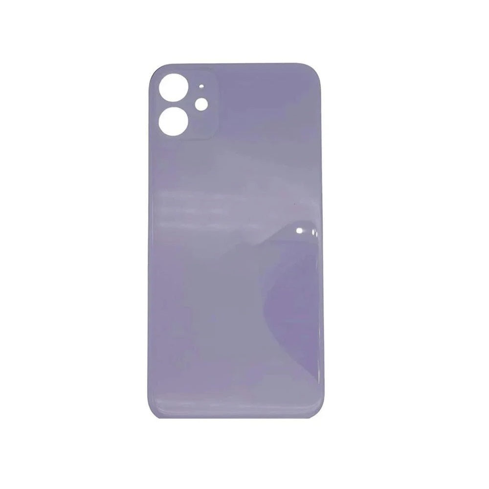 For Apple iPhone 11 Replacement Back Glass (Purple) E-Tech61