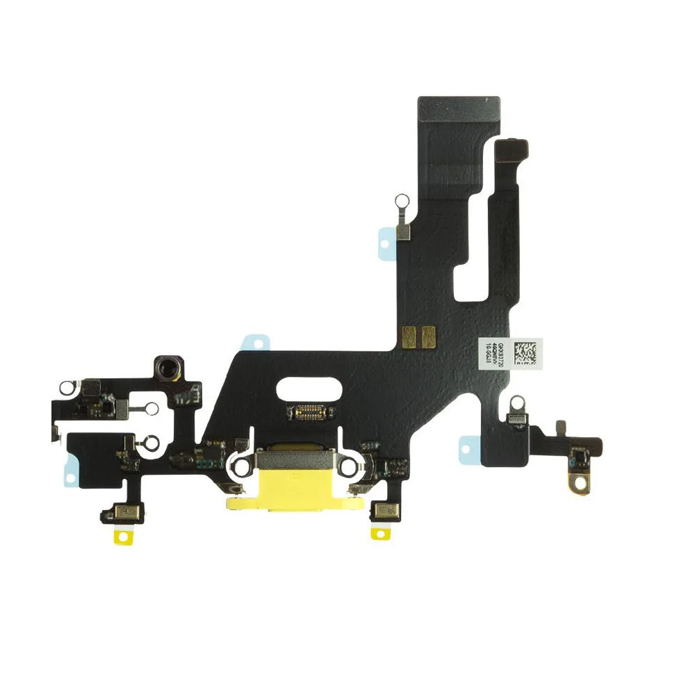 For Apple iPhone 11 Replacement Charging Port Flex With Main Microphone (Yellow) E-Tech61