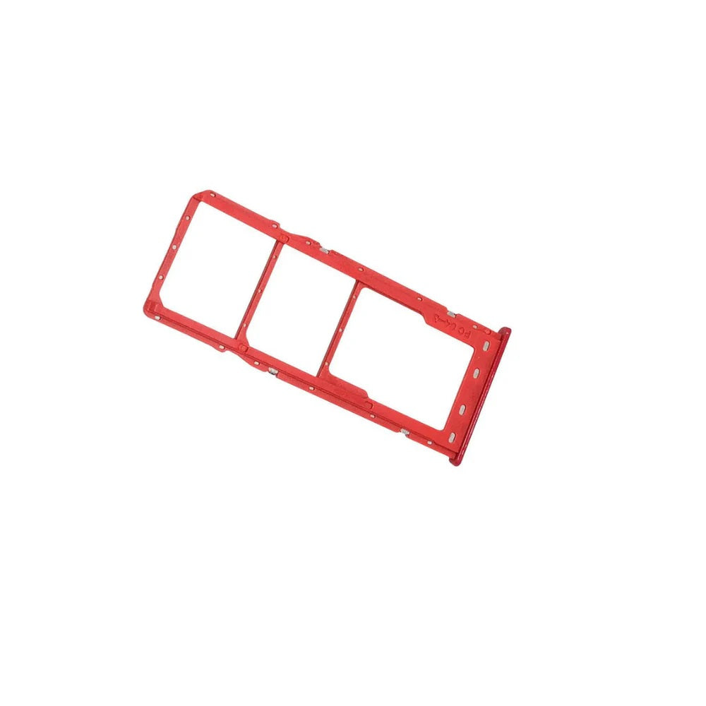 For Samsung Galaxy A21s A217 Replacement Sim Card Tray (Red) E-Tech61
