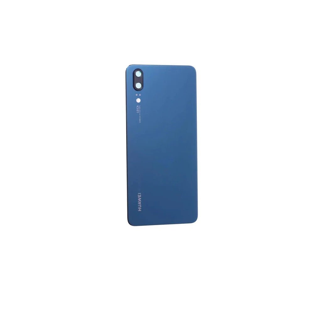 For Huawei P20 Replacement Rear Battery Cover Inc Lens with Adhesive (Blue) E-Tech61