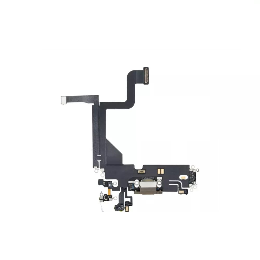 iPhone 13 Pro Gold Charging Port Flex Cable Original with IC
