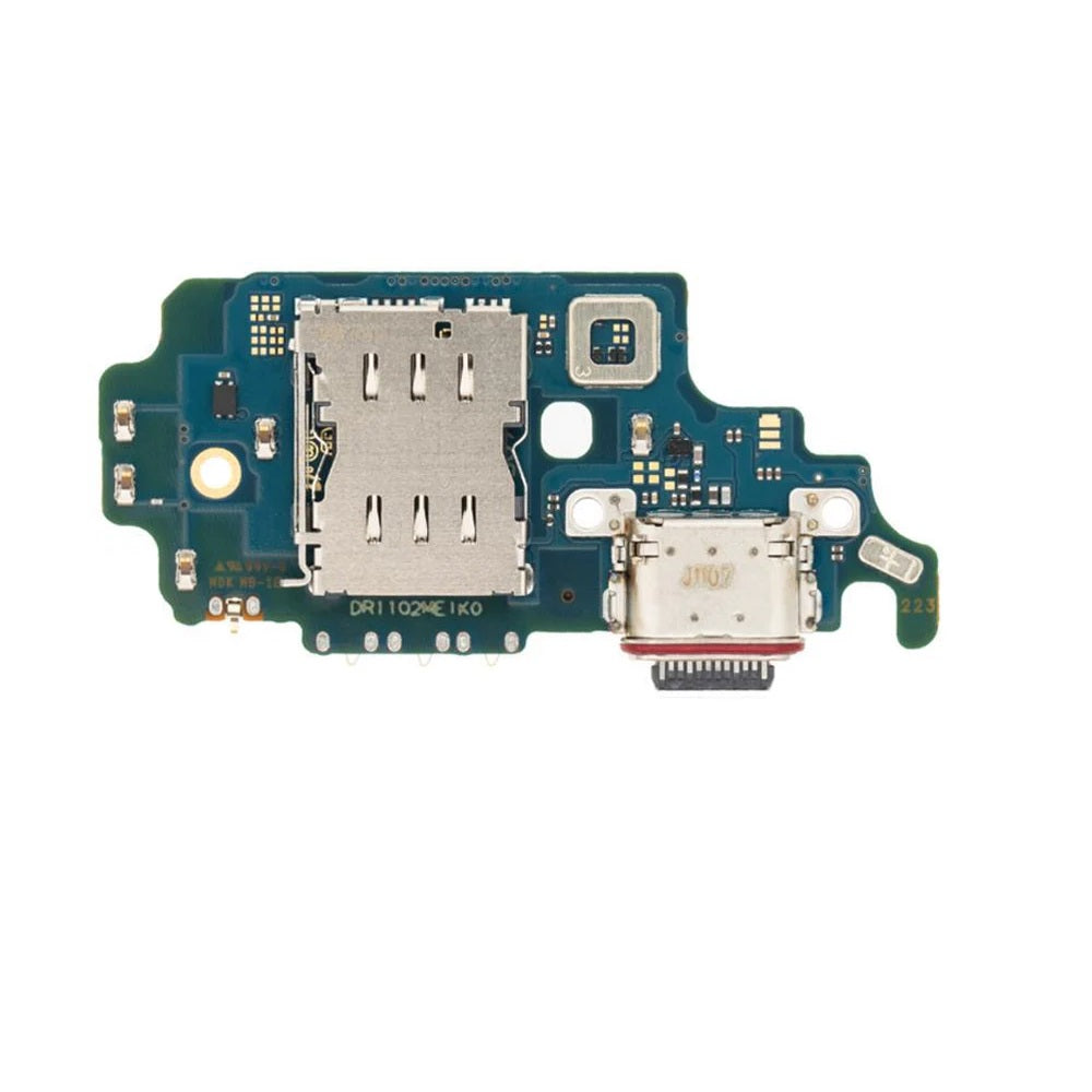 For Samsung Galaxy S21 Ultra 5G G998 Replacement Charging Port Board With Sim Card Reader E-Tech61