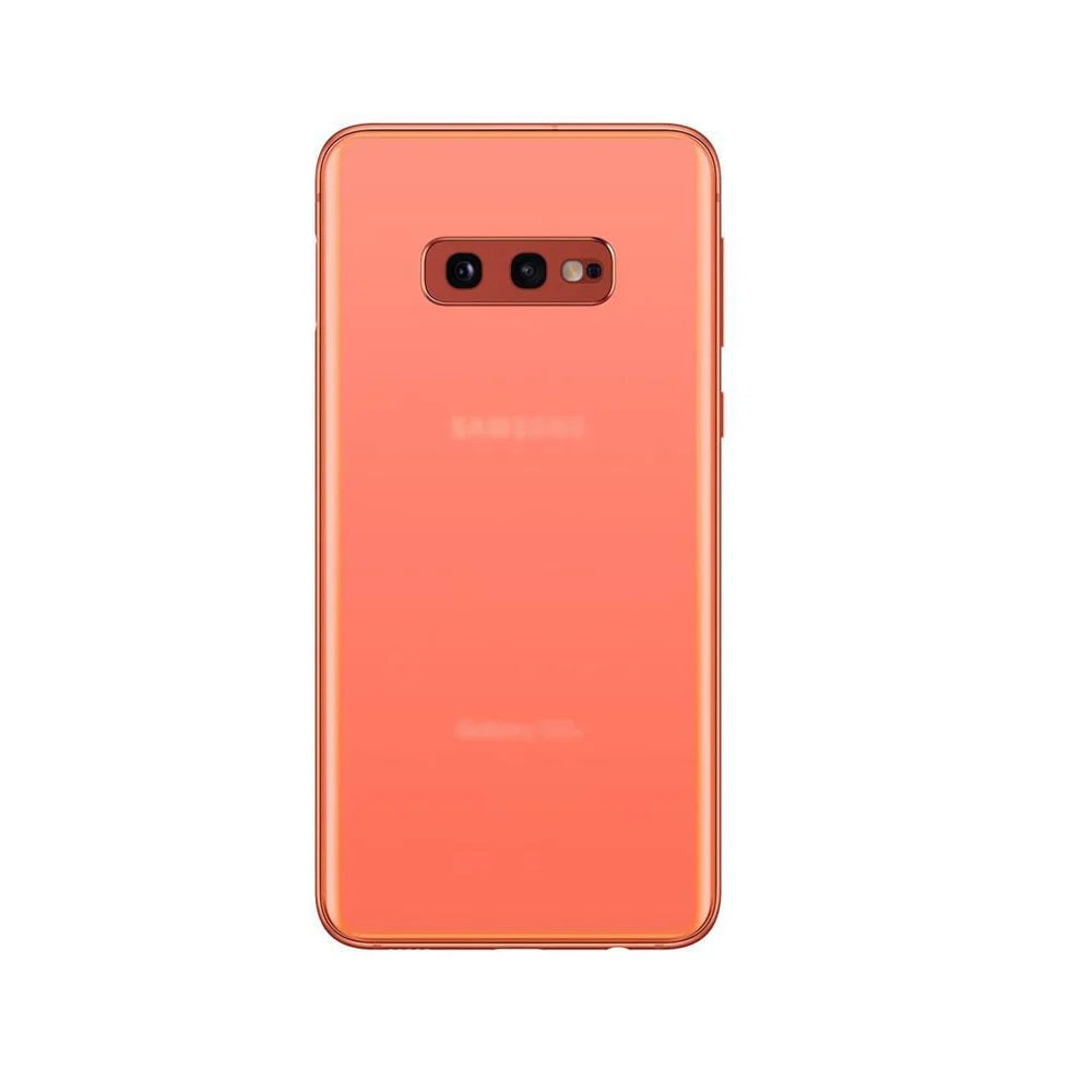 For Samsung Galaxy S10e Replacement Rear Battery Cover with Adhesive (Flamingo Pink) E-Tech61