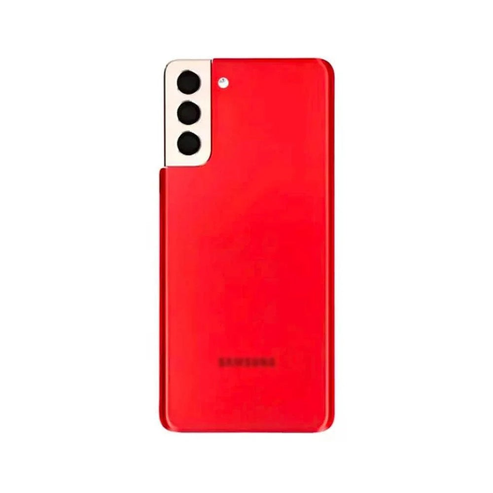 For Samsung Galaxy S21 Plus 5G G996 Replacement Battery Cover (Phantom Red) E-Tech61