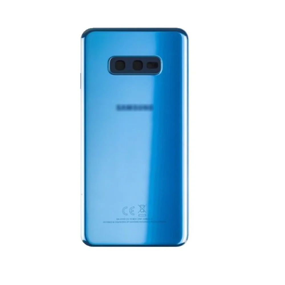 For Samsung Galaxy S10e Replacement Rear Battery Cover with Adhesive (Prism Blue) E-Tech61