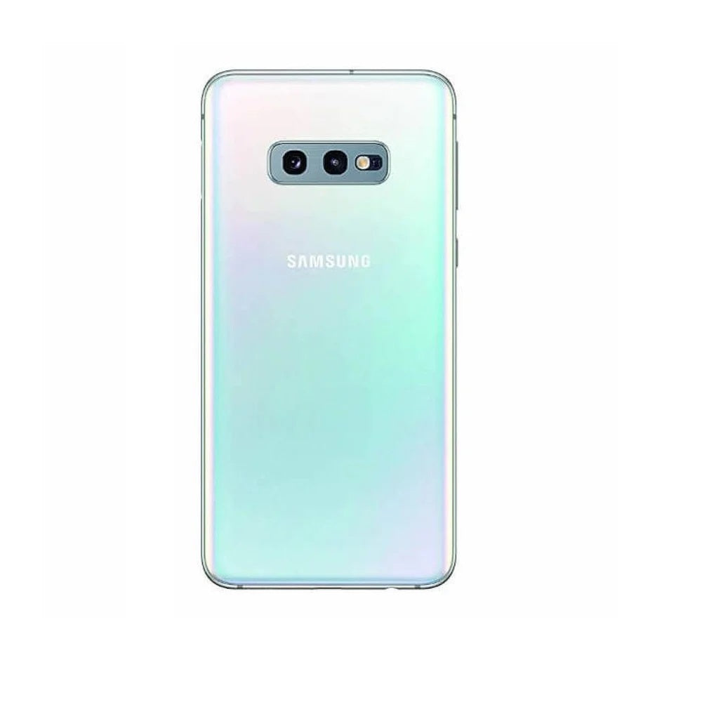 For Samsung Galaxy S10e Replacement Rear Battery Cover with Adhesive (Prism White) E-Tech61