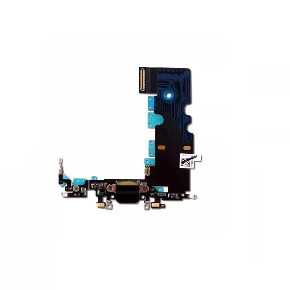For iPhone 8 Charging Port Connector Flex Cable Dock Black Replacement