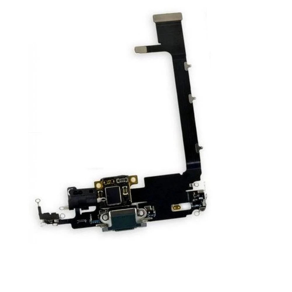 For Apple iPhone 11 Pro Max Replacement Charging Port Flex With Main Microphone with sub board (Green) E-Tech61