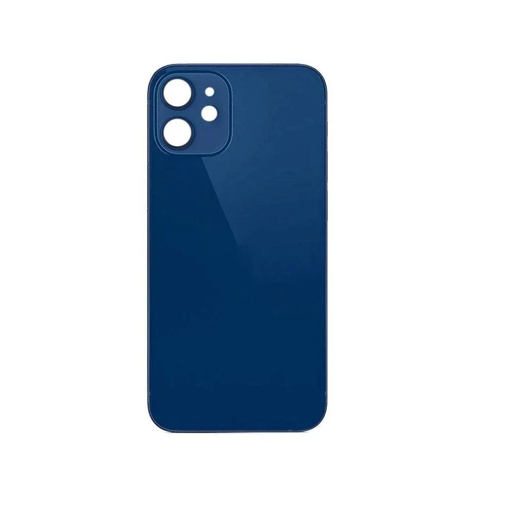 For Apple iPhone 12 Replacement Back Glass (Blue) E-Tech61.