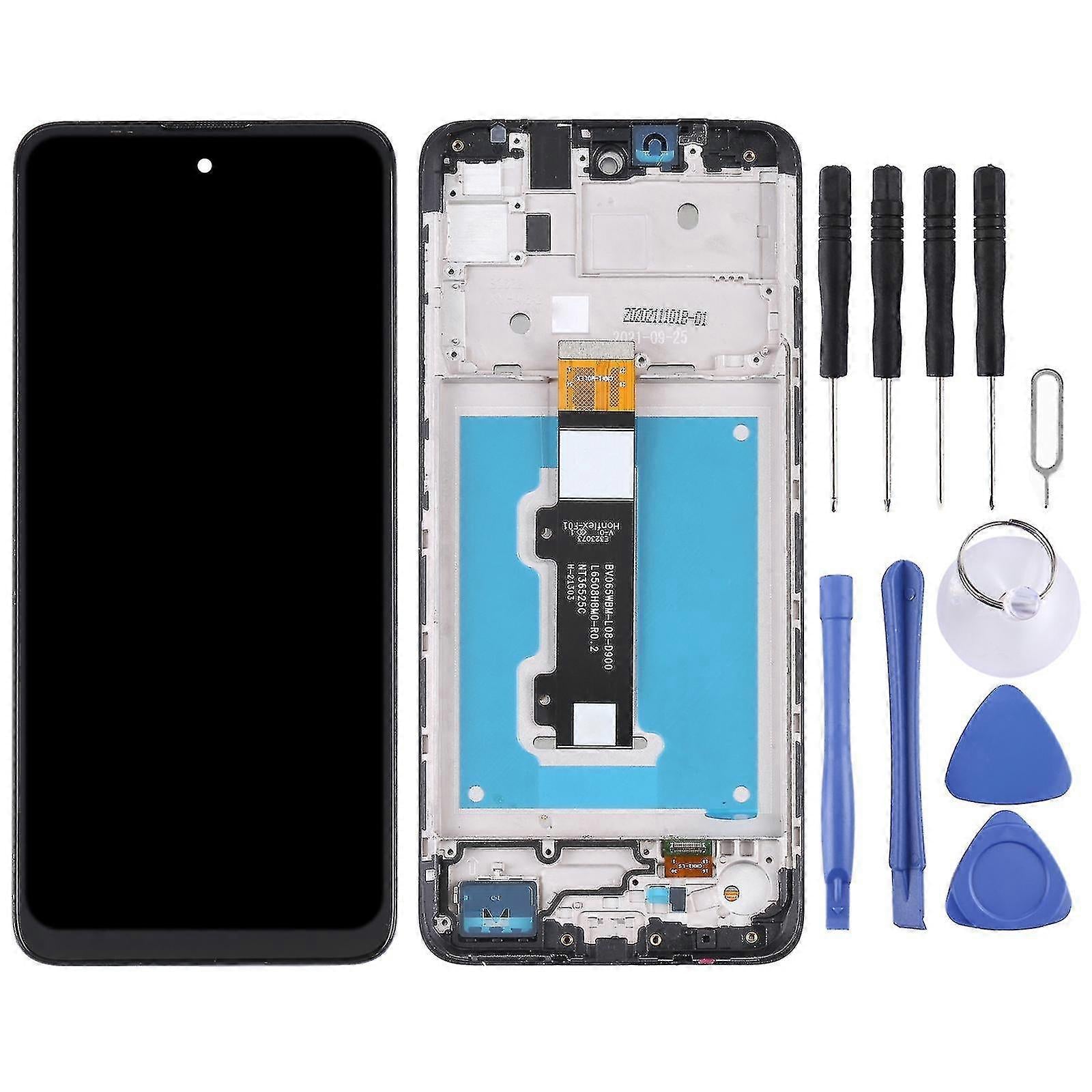Lcd Screen For Motorola Moto E30 Digitizer Full Assembly With Frame