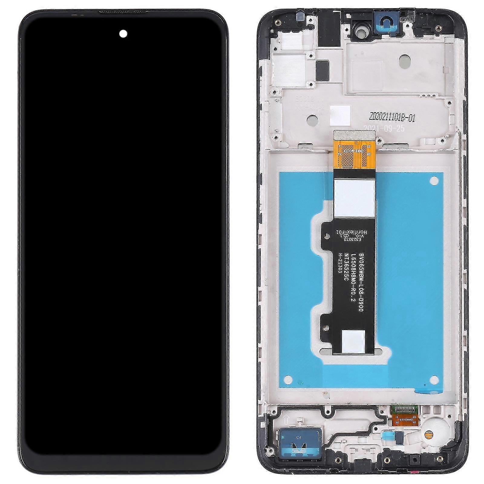 Lcd Screen For Motorola Moto E30 Digitizer Full Assembly With Frame