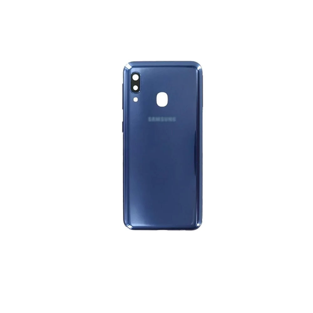 For Samsung Galaxy A20e A202 Replacement Rear Battery Cover with Adhesive (Blue) E-Tech61
