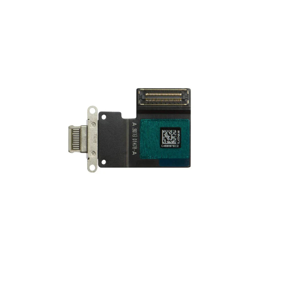 For Apple iPad Pro 11" 2018 / iPad Pro 12.9" 2018 Replacement Charging Port Dock Connector Flex (White) E-Tech61