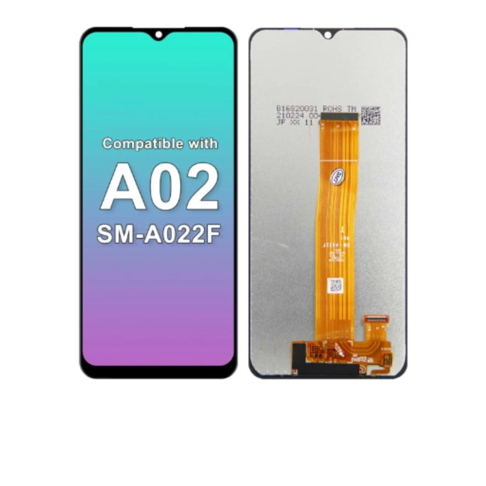 Samsung A02 LCD without Frame Replacement Premium Quality -E-Tech61
