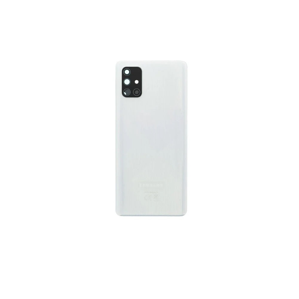 For Samsung Galaxy A71 A715 Replacement Rear Battery Cover (Prism Crush White) E-Tech61