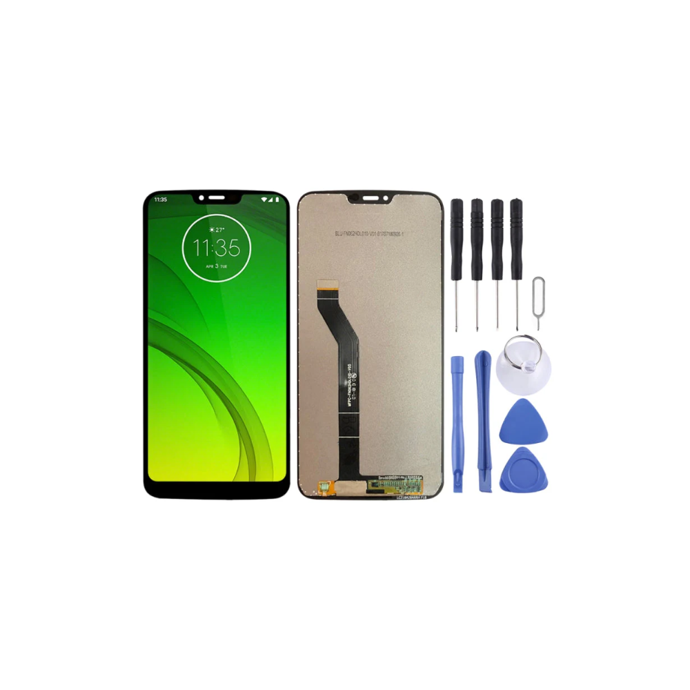 TFT LCD Screen for Motorola MOTO G7 Power, EU Version with Digitizer Full Assembly(Black) E-Tech61