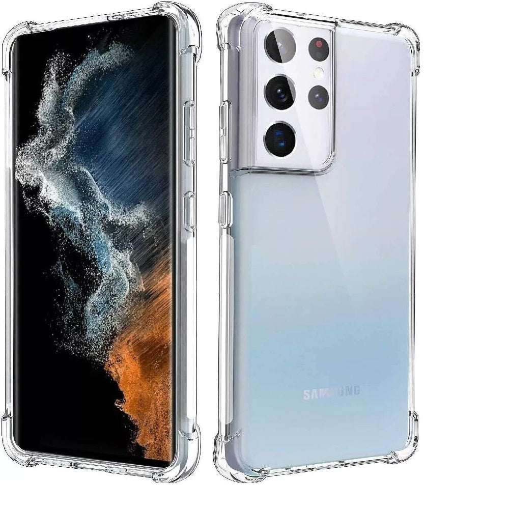 Case For Samsung S24 S23 Ultra S22 Plus S21 S20 Shockproof Silicone Bumper Gel