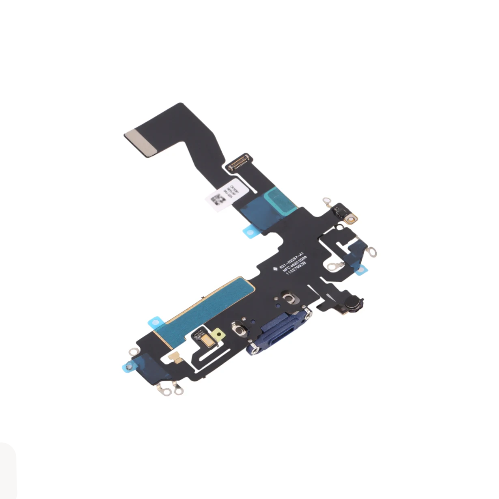 For Apple iPhone 12 / 12 Pro Replacement Charging Port Flex (Blue) E-Tech61