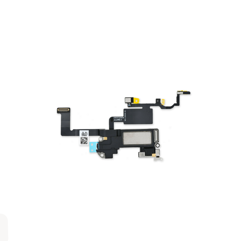 For Apple iPhone 12 / 12 Pro Replacement Ear Speaker with Proximity Sensor flex Cable E-Tech61