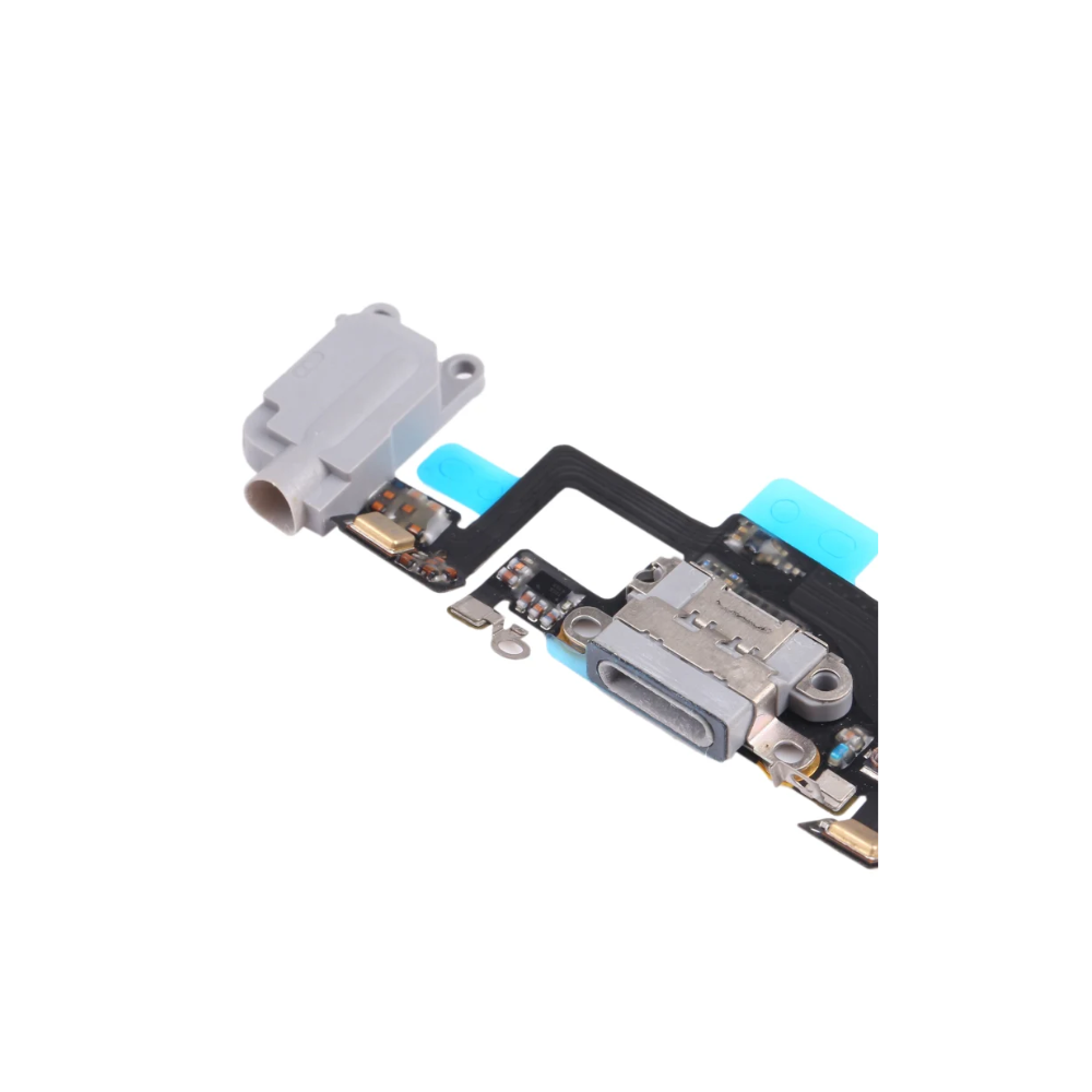 For Apple iPhone 6S Plus Replacement Charging Port, Headphone Jack & Microphone Flex - Black E-Tech61