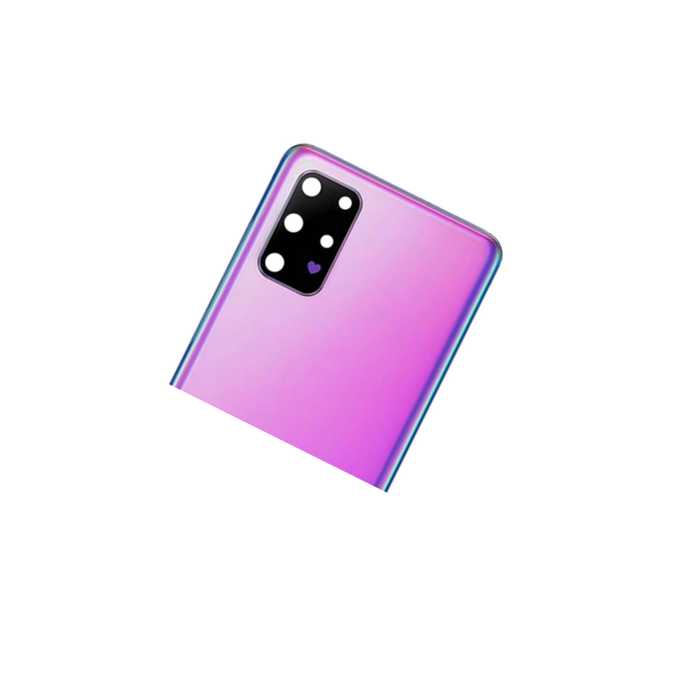 For Samsung Galaxy S20 Plus Rear Battery Cover Including Lens with Adhesive BTS Edition (Purple) E-Tech61