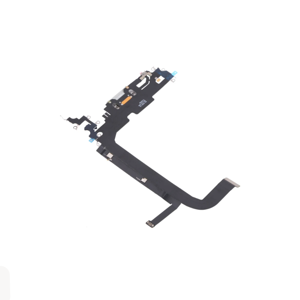 iPhone 13 Pro Max White Charging Port Flex Cable Original with IC
