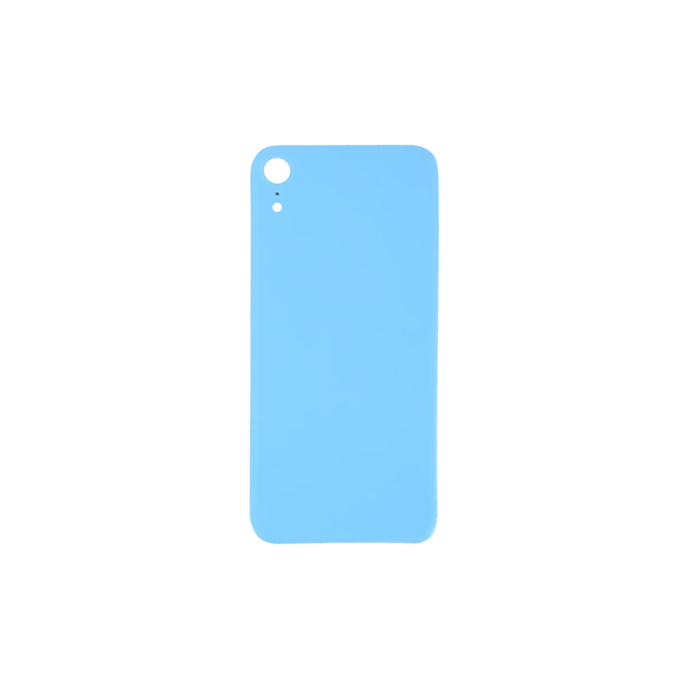 For Apple iPhone XR Replacement Back Glass (Blue) E-Tech61