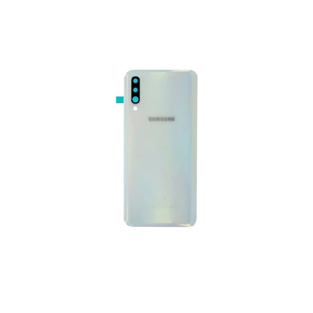 For Samsung Galaxy A70 A705 Replacement Rear Battery Cover with Adhesive (White) E-Tech61