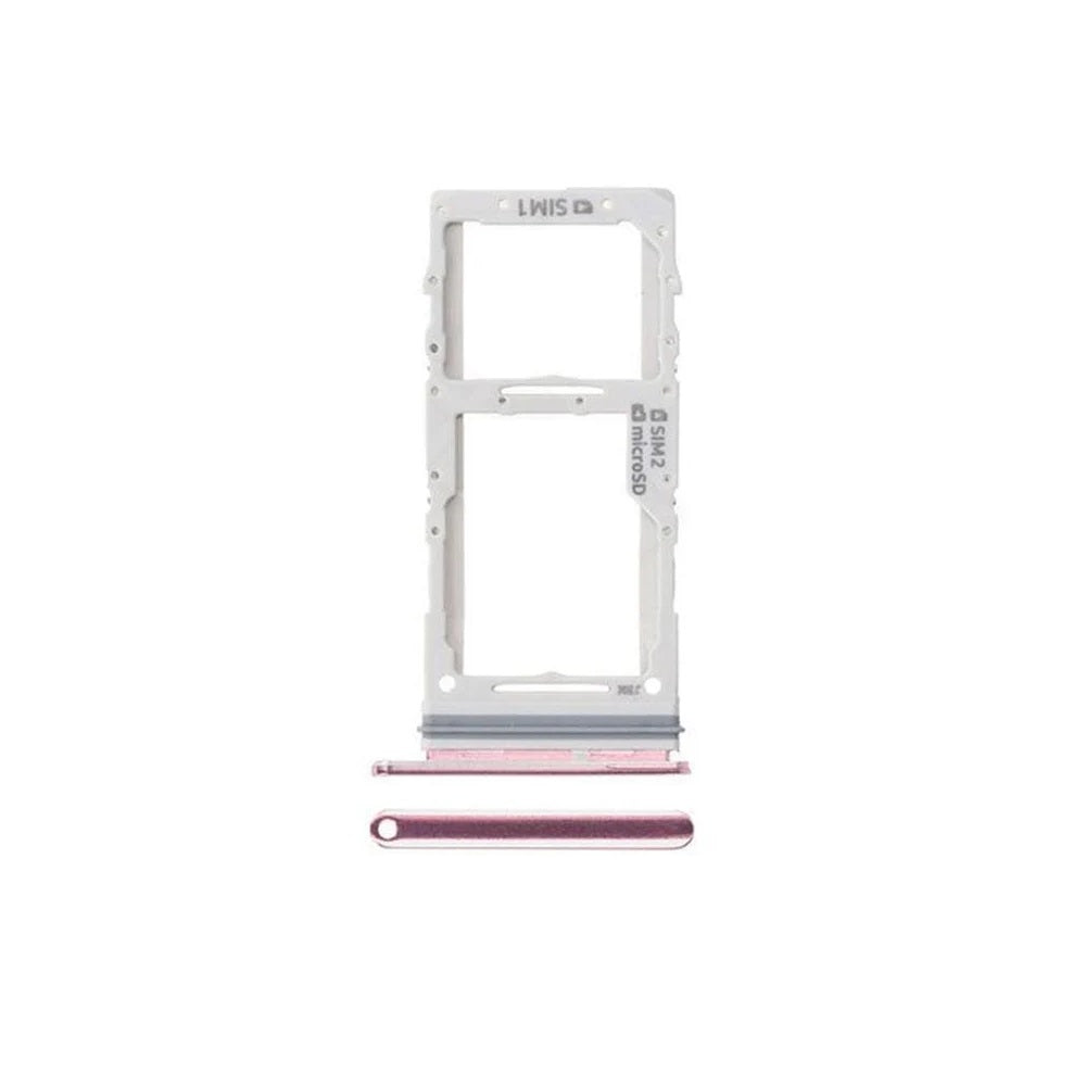 For Samsung Galaxy S20 G980F Replacement Dual Sim Card Tray (Pink) E-Tech61
