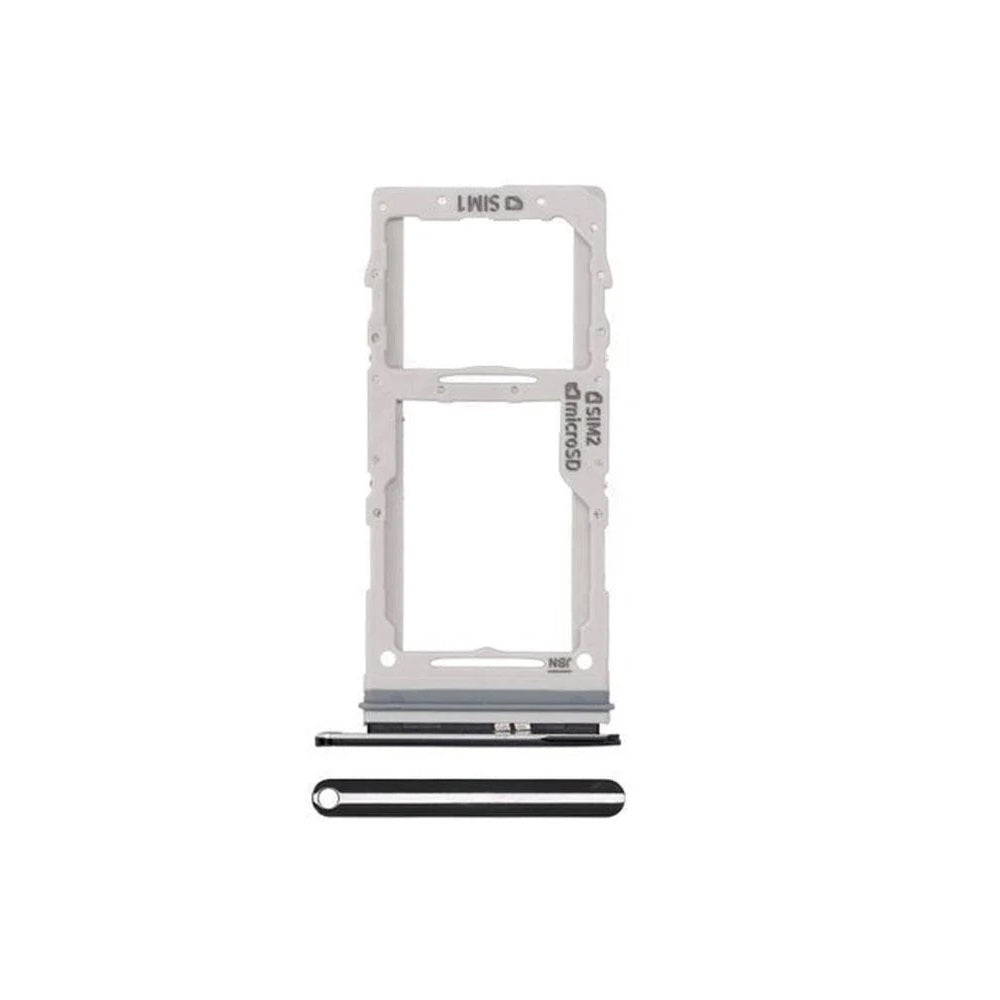 For Samsung Galaxy S20 Plus G985F Replacement Dual Sim Card Tray (Black) E-Tech61