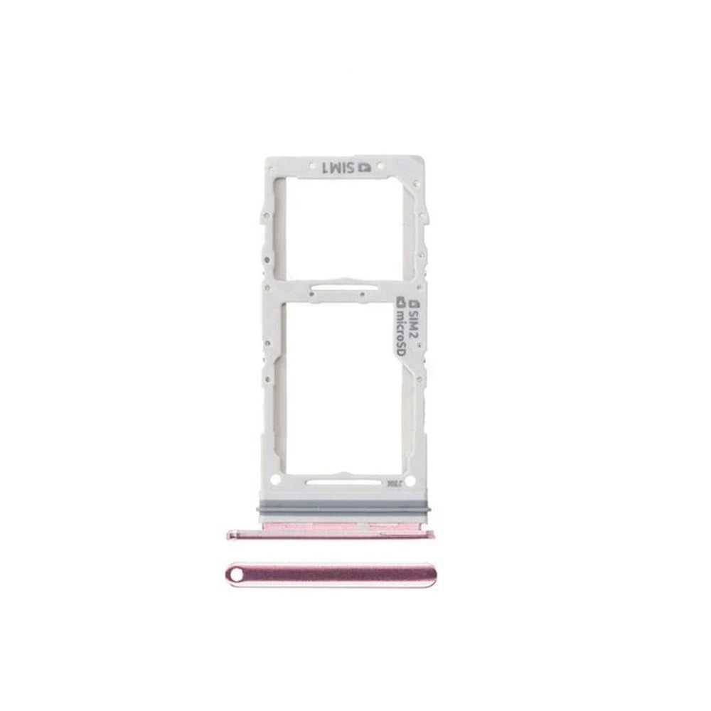 For Samsung Galaxy S20 Plus G985F Replacement Dual Sim Card Tray (Pink) E-Tech61