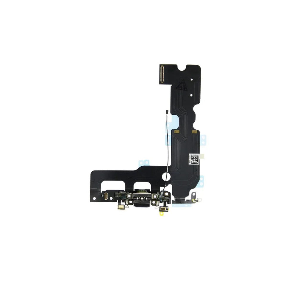 For Apple iPhone 7 Replacement Charging Port, Antenna & Microphone Flex - Black (AM) E-Tech61