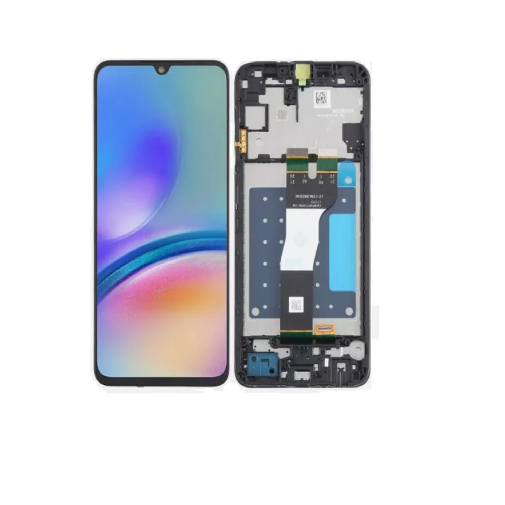 For Galaxy A05s SM-A057F LCD Screen Digitizer Full Assembly Replacement Frame