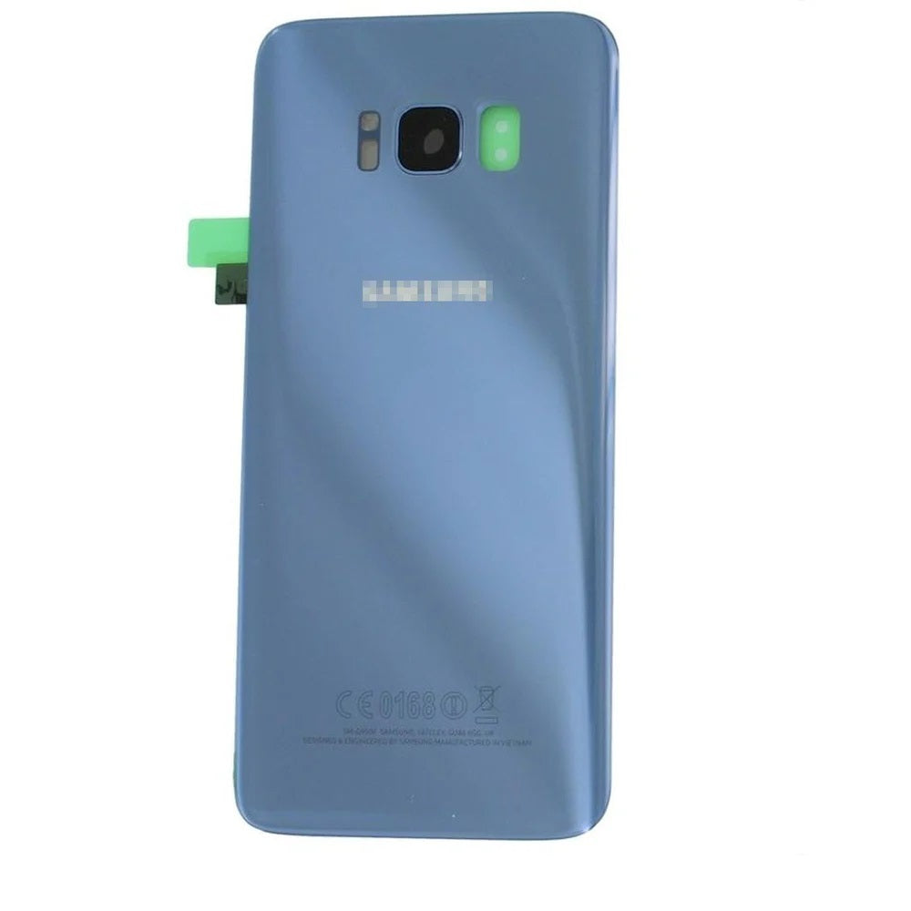 For Samsung Galaxy S8 Plus Replacement Rear Battery Cover with Adhesive (Blue) E-Tech61