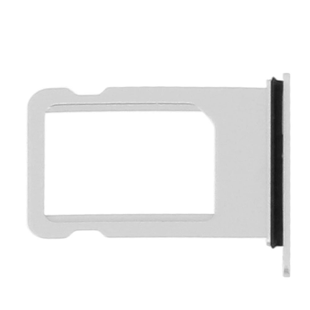 For Apple iPhone 8 Replacement Sim Card Tray - Silver E-Tech61