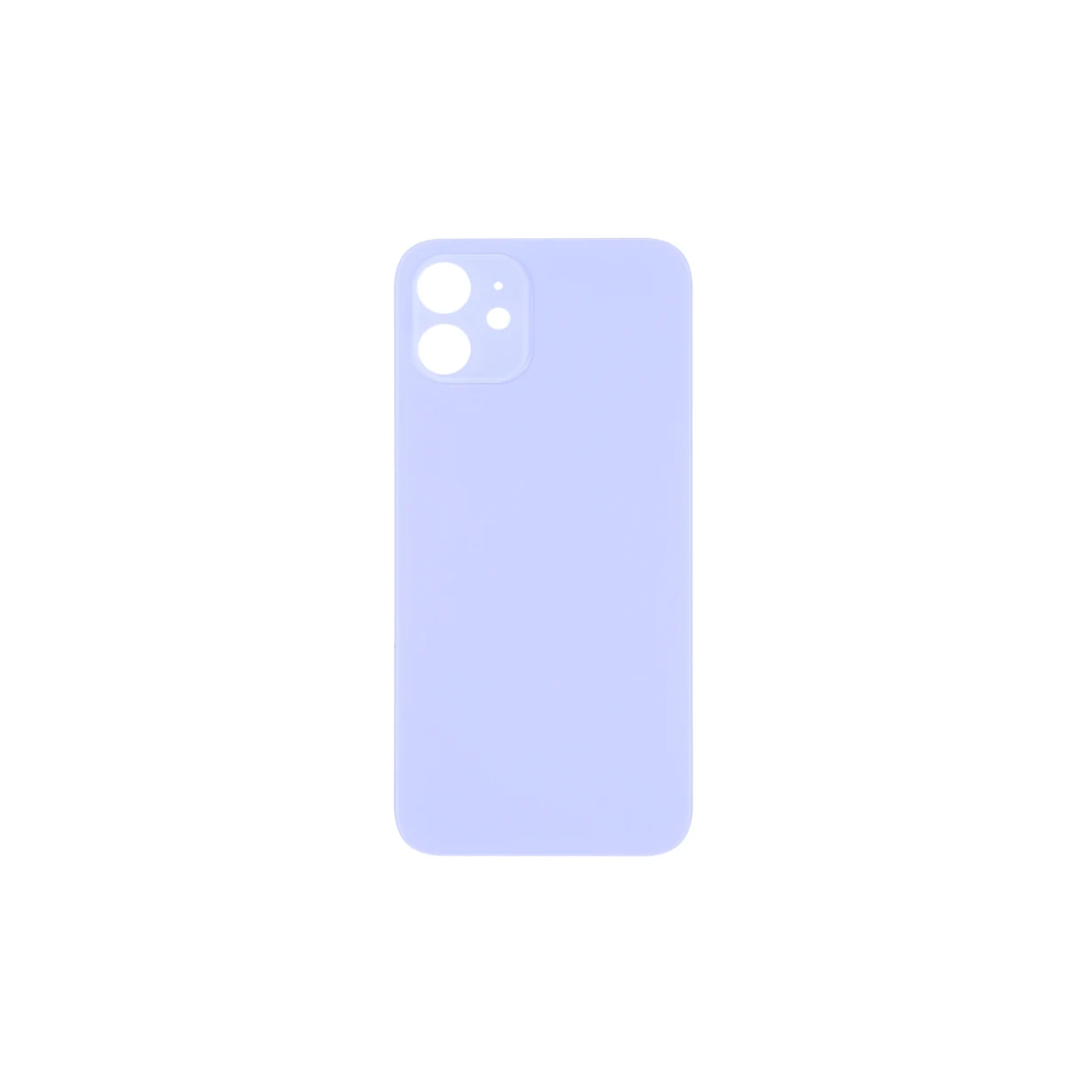 For Apple iPhone 12 Replacement Back Glass (Purple) E-Tech61