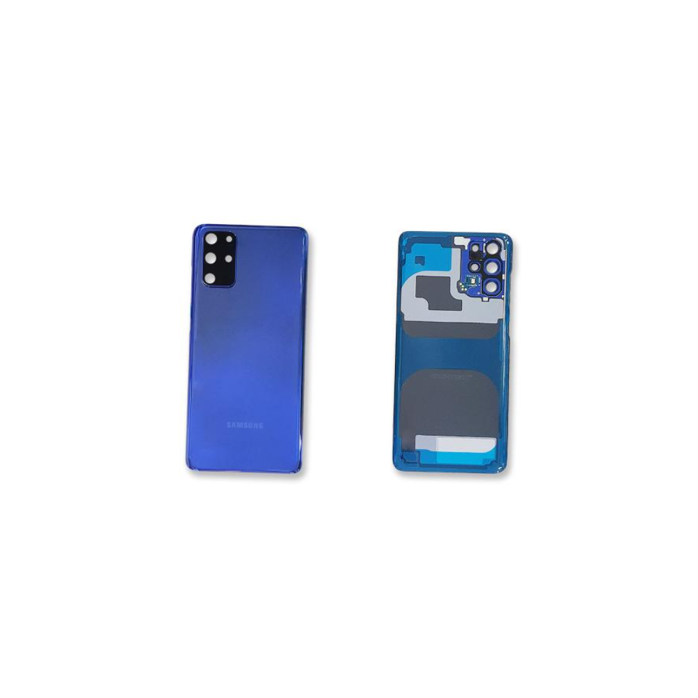 For Samsung Galaxy S20 Plus Rear Battery Cover Including Lens with Adhesive (Aura Blue) E-Tech61