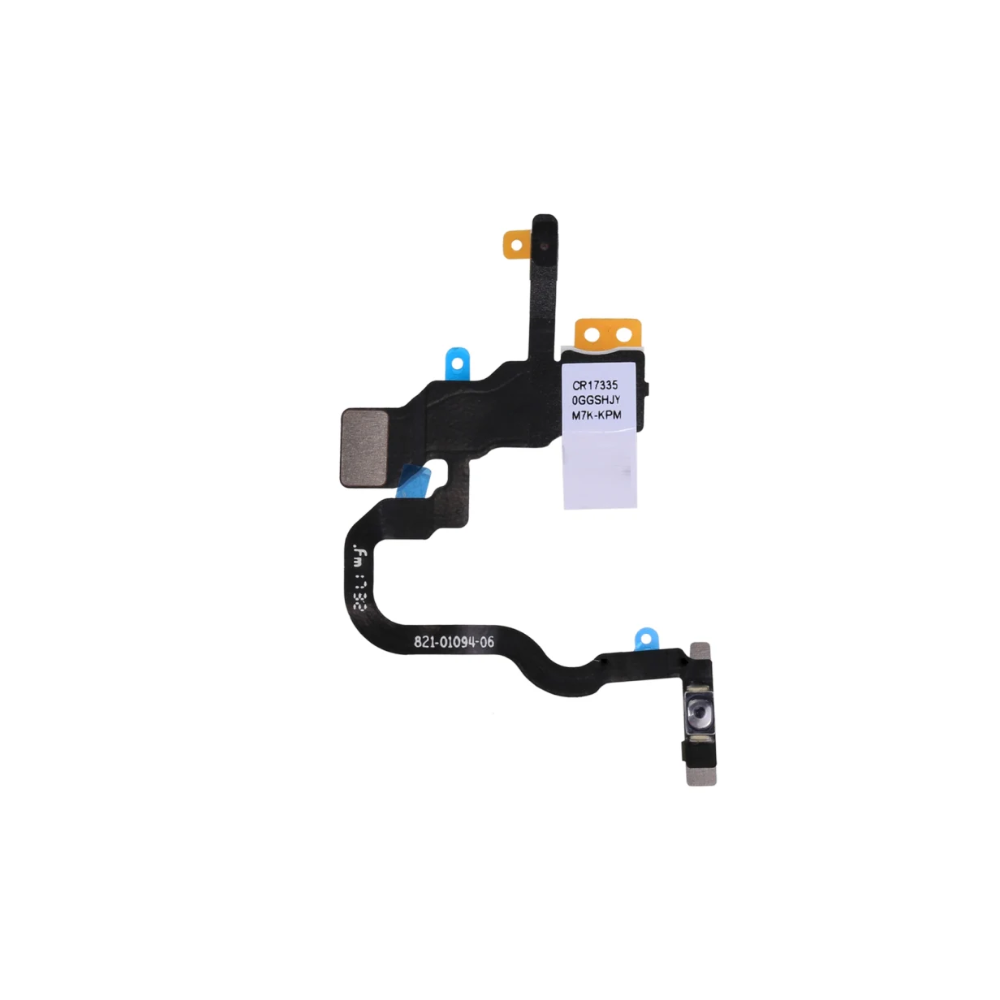For iPhone X ON / OFF Power Button Switch Flash LED Flex Cable