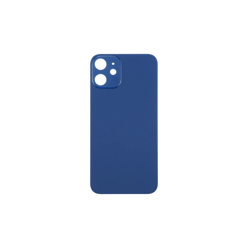 For Apple iPhone 12 Replacement Back Glass (Blue) E-Tech61.