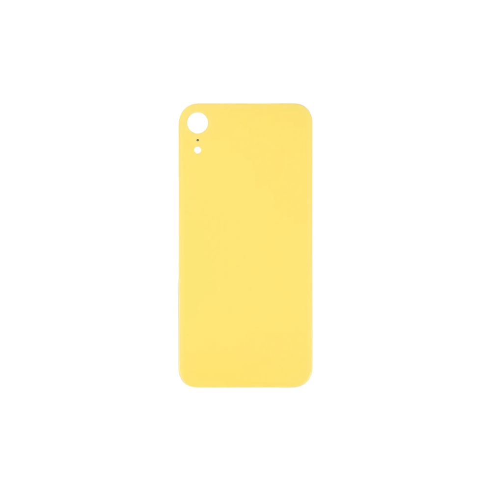 For Apple iPhone XR Replacement Back Glass (Yellow) E-Tech61