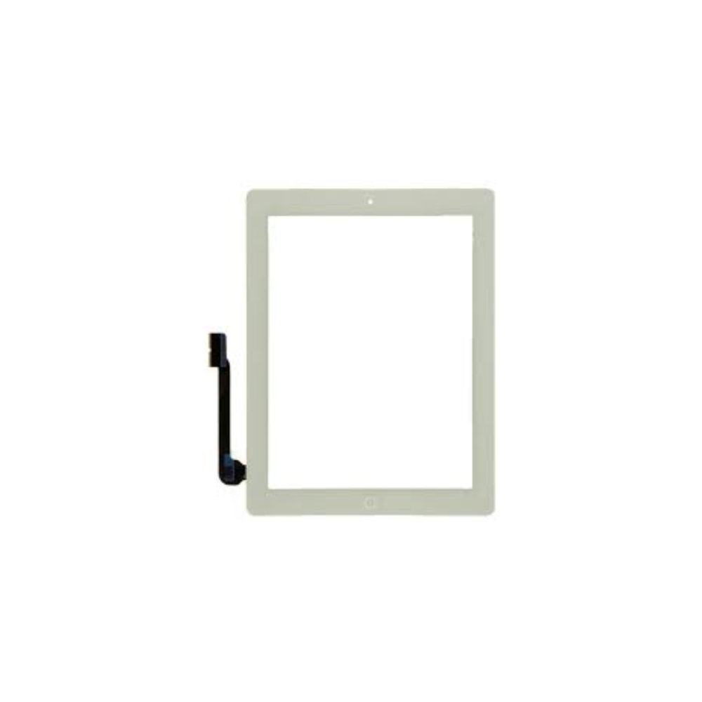 For Apple iPad 3 Replacement Touch Screen Digitizer with Home Button Assembly (White) E-Tech61