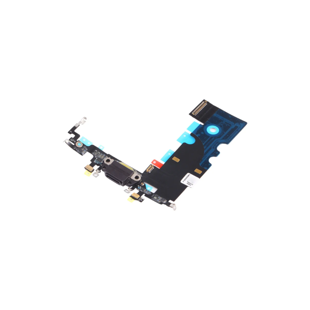 For iPhone 8 Charging Port Connector Flex Cable Dock Black Replacement