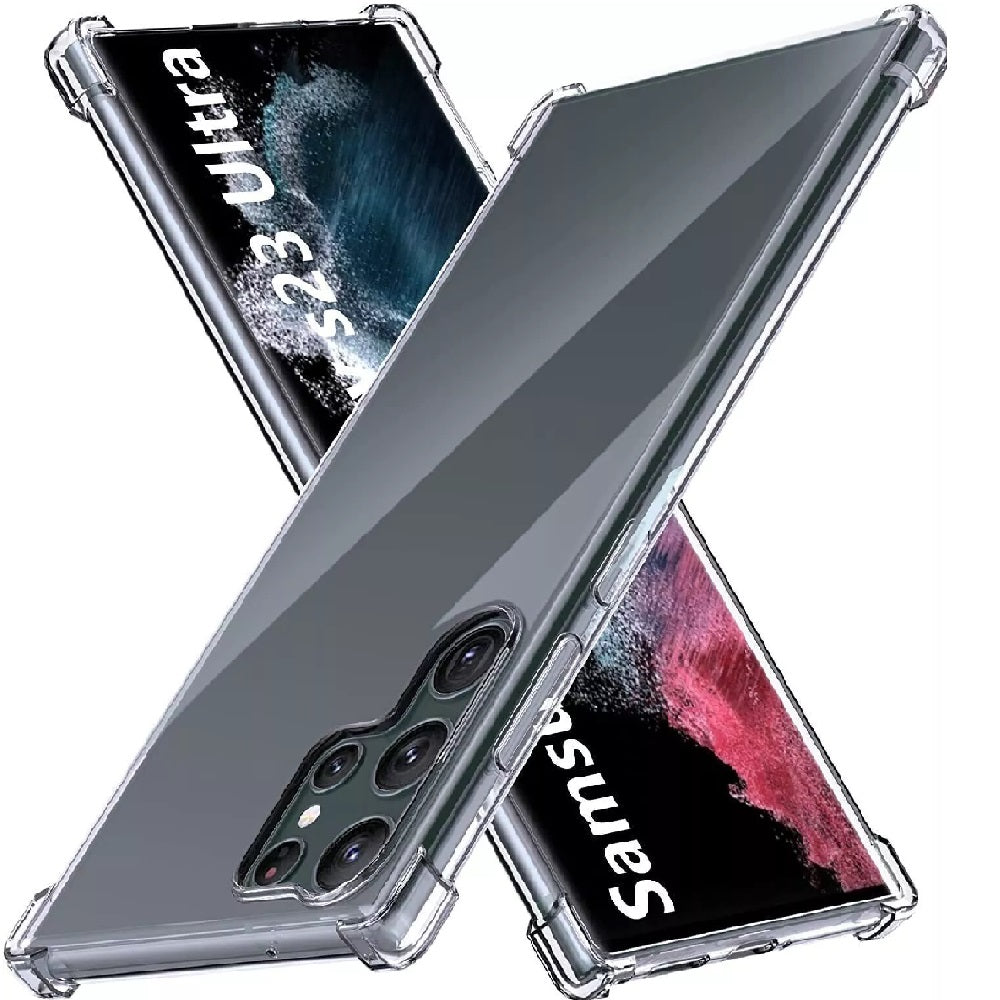 Case For Samsung S24 S23 Ultra S22 Plus S21 S20 Shockproof Silicone Bumper Gel