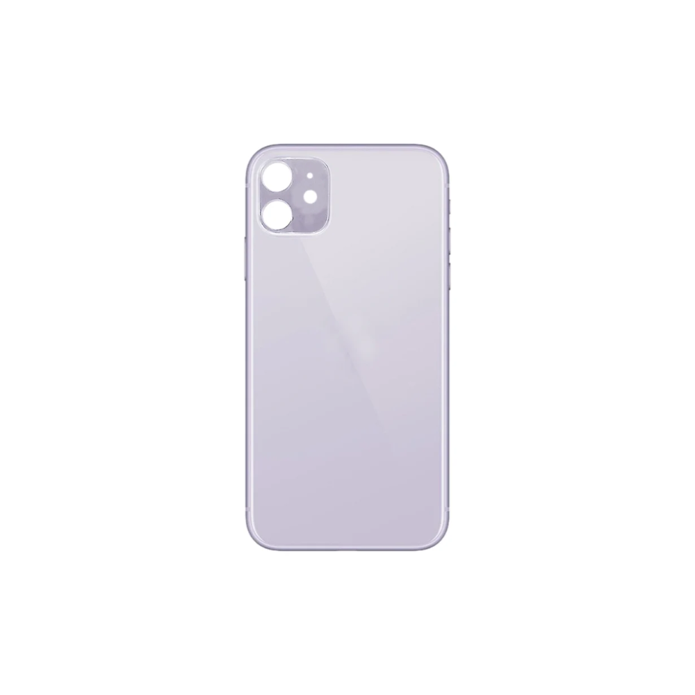 For Apple iPhone 11 Replacement Back Glass (Purple) E-Tech61