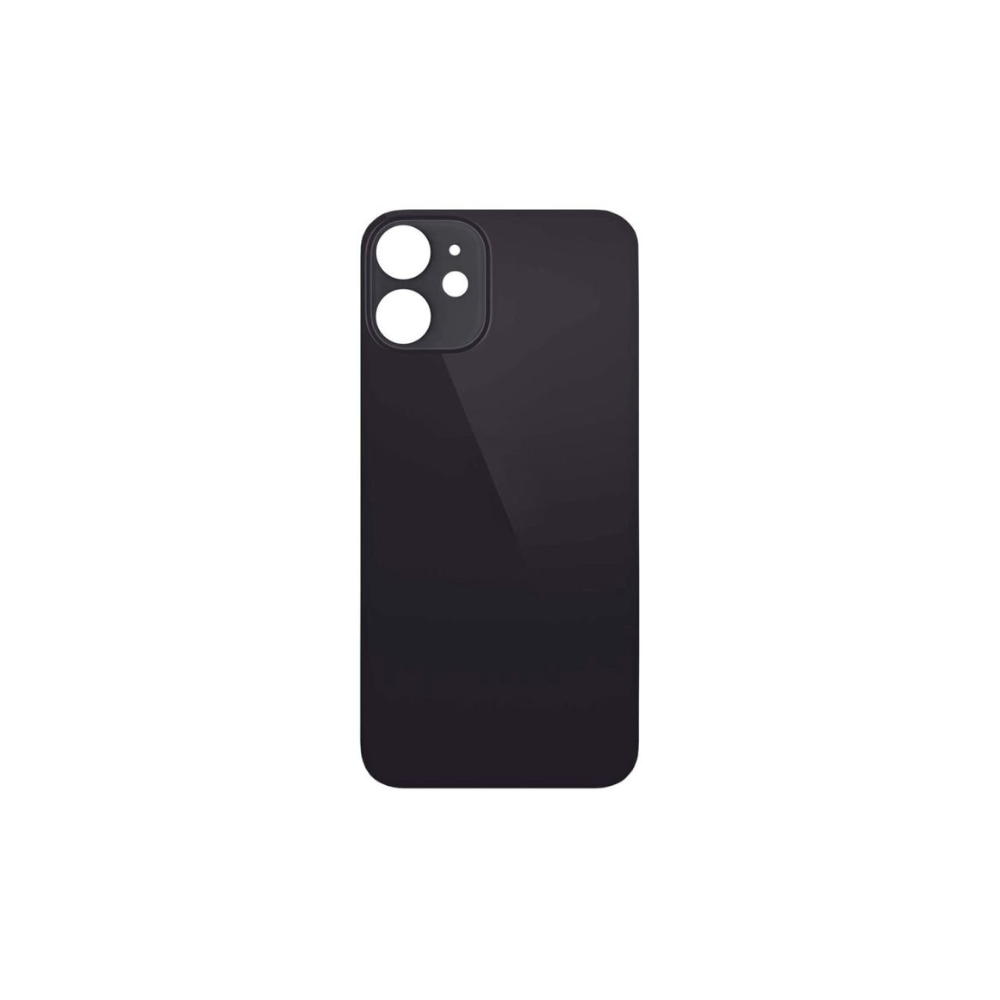 For Apple iPhone 12 Pro Replacement Back Glass (Black) E-Tech61