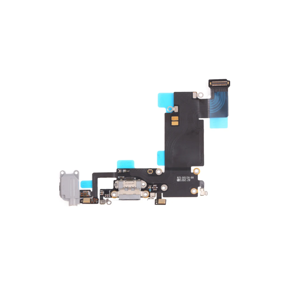 For Apple iPhone 6S Replacement Charging Port, Headphone Jack & Microphone Flex - Space Grey E-Tech61