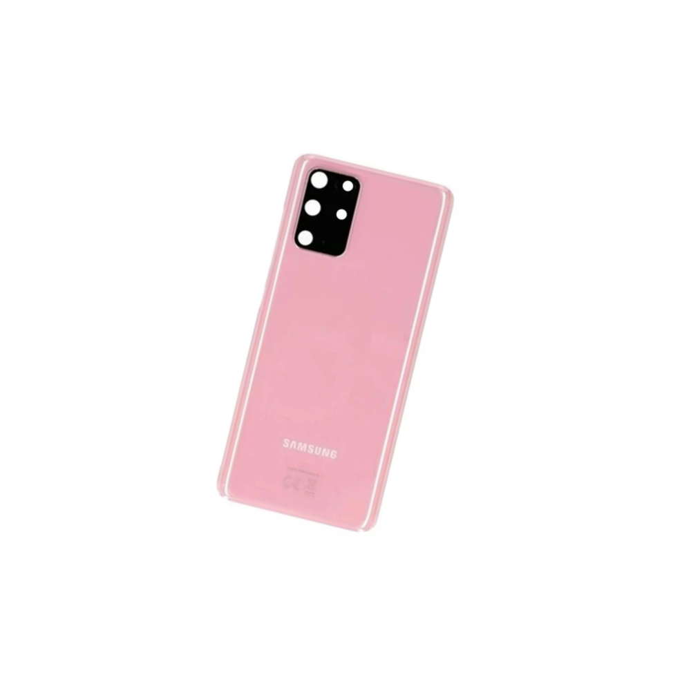 For Samsung Galaxy S20 Plus Rear Battery Cover Including Lens with Adhesive (Cloud Pink) E-Tech61