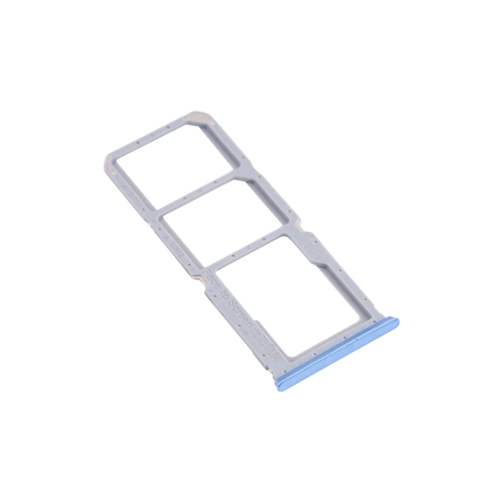 For Oppo A16 Replacement Sim Card Tray (Blue) E-Tech61