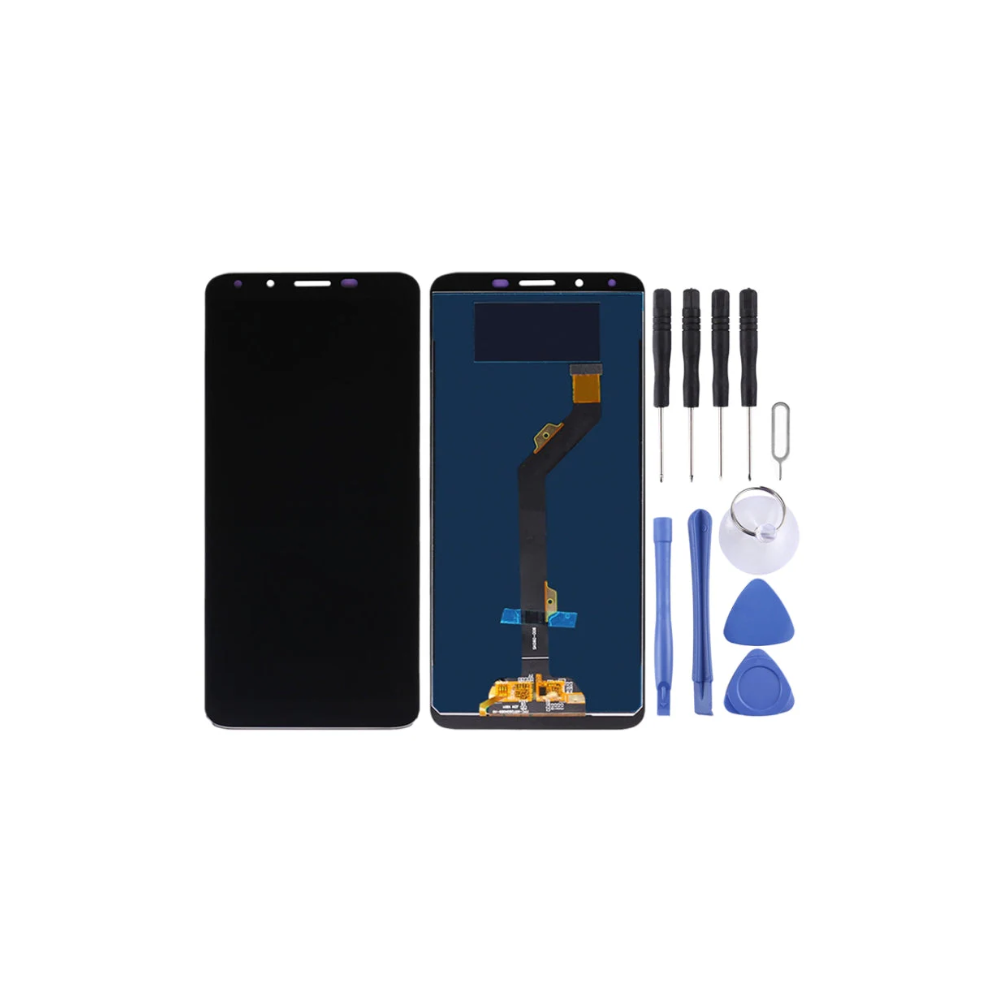 TFT LCD Screen for Infinix Hot 6 X606 with Digitizer Full Assembly (Black) E-Tech61